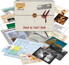 Murder Mystery Party: Case Files - Death By Chef's Knife